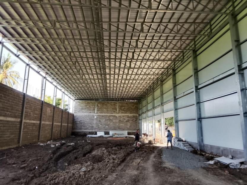 Commercial warehouse interior