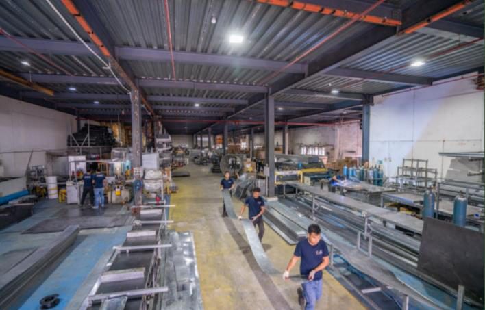 Production line in the factory
