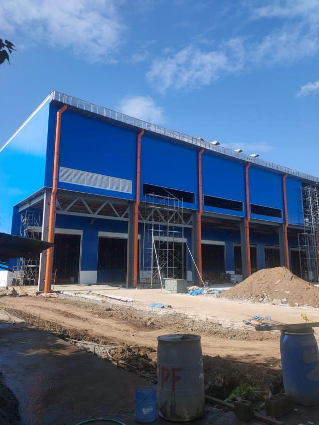 Completed factory project